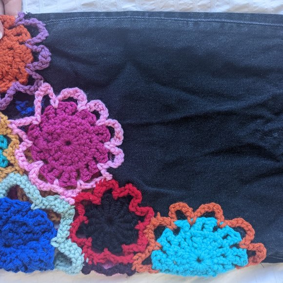 Custom Crochet Flower Set and Hat - Picture 5 of 6